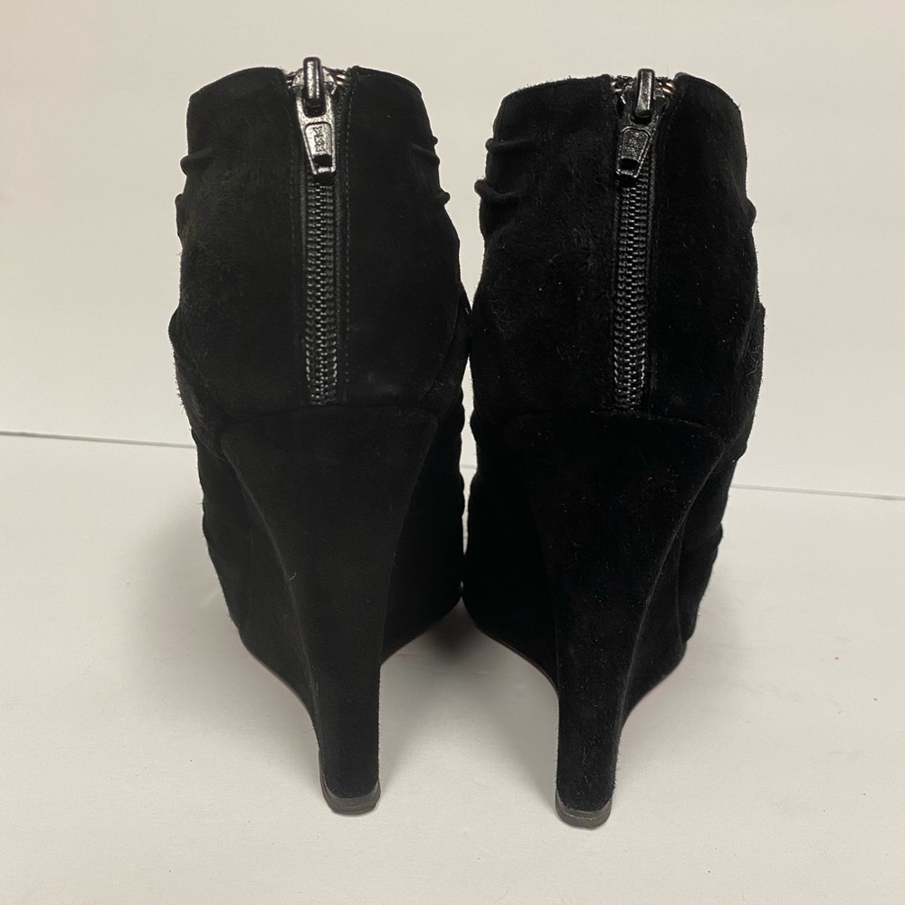 Christian Louboutin Developpa Suede Wedge Pumps H… - image 7